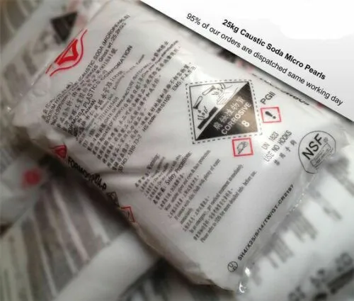 25KG Caustic Soda Pearl