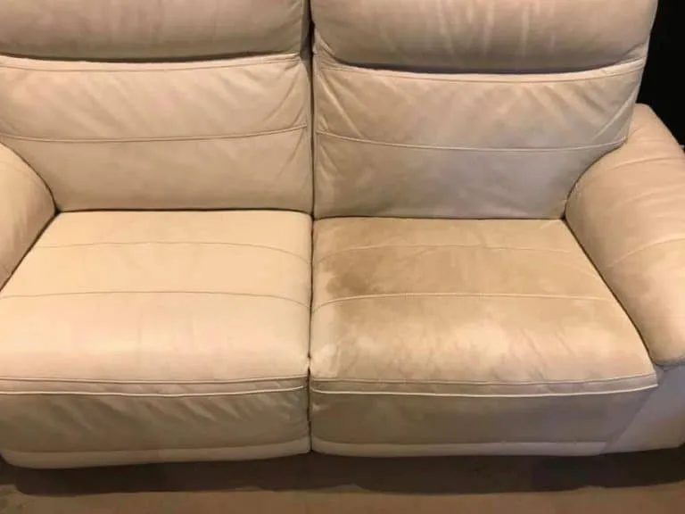 Upholstery cleaning result 3